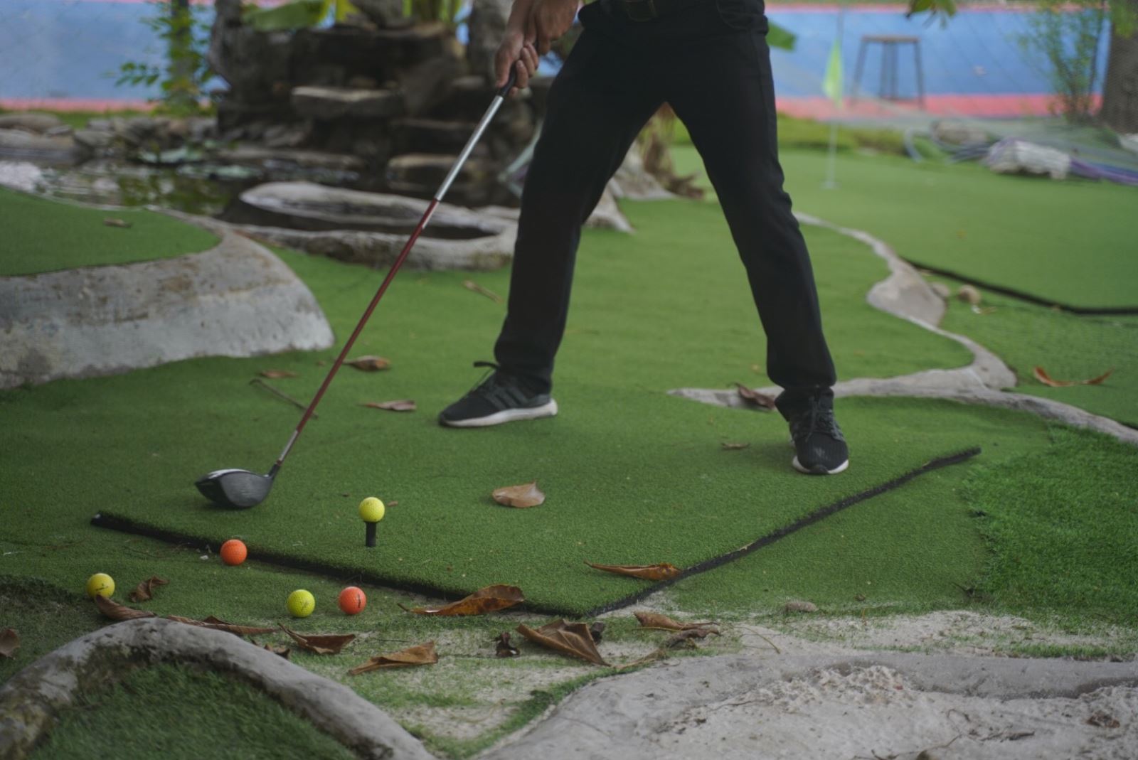 Sân chơi Golf mini tại Nhân Trí Dũng